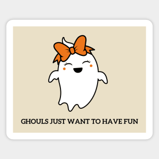 Ghouls Just Wanna Have Fun Sticker